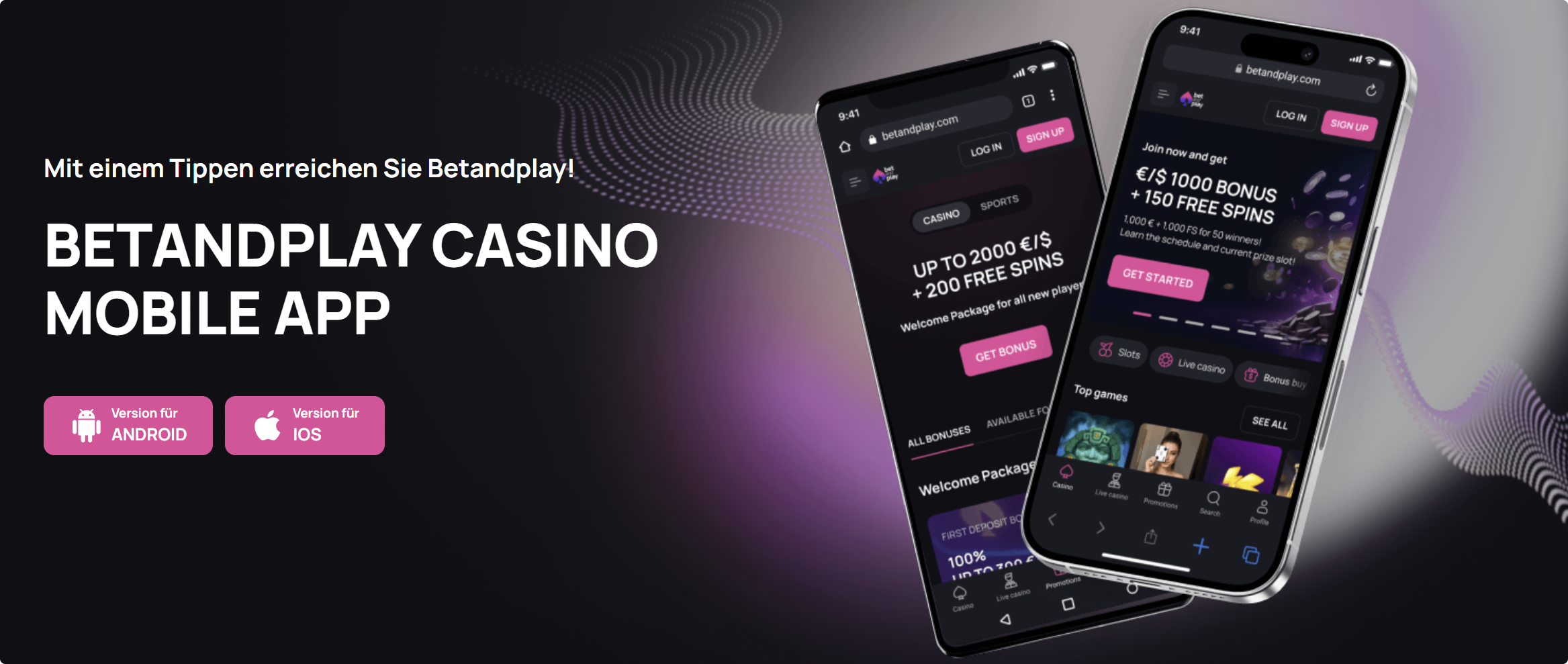BetandPlay Mobile App